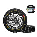 Lafati Snow Chains Auto Tightening（HKN 130）, Reusable tire Chains Quick and Easy Installation,Traction Chains for Cars, SUVs, Trucks – Set of 2