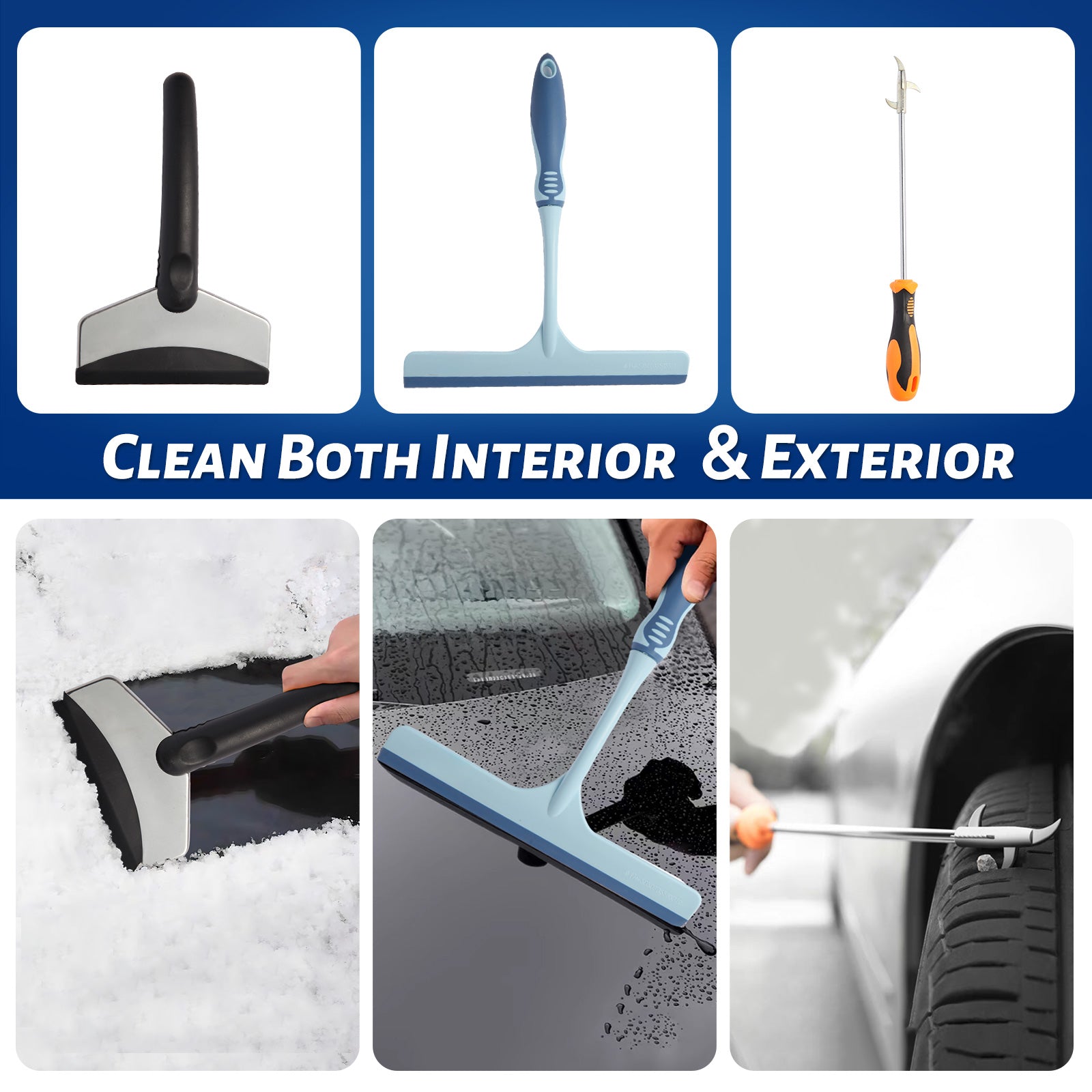 37Pcs Car Wash Detailing Kit Cleaning Kits with Foam Gun Sprayer Brush Large Wash Mitt Towels Complete Interior Exterior Car Washing Supply S
