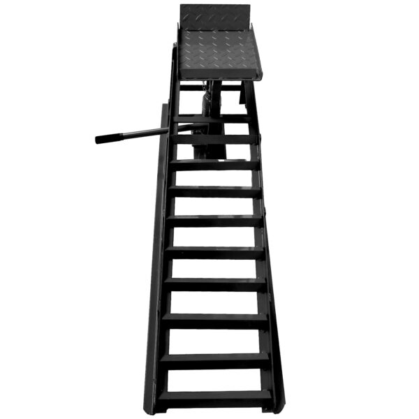 Lafati 2-Pack Hydraulic Car Ramps: Heavy-Duty Vehicle Ramps with 5T / 10000lbs Load Capacity, Portable Design for Effortless Oil Changes and Car Lifts. Perfect for Professional or Home Garage Use(Black) - Image 6
